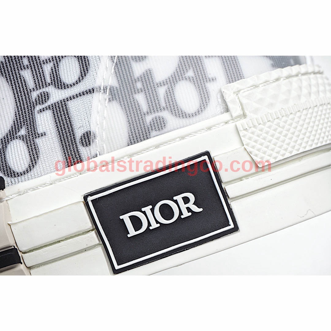Dior B23 Oblique Slip-on Low Top Sneakers Sheer Print Sneakers